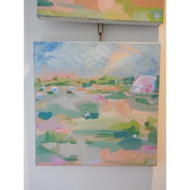 Alexanda Williams Round Top 3 Custom Painting