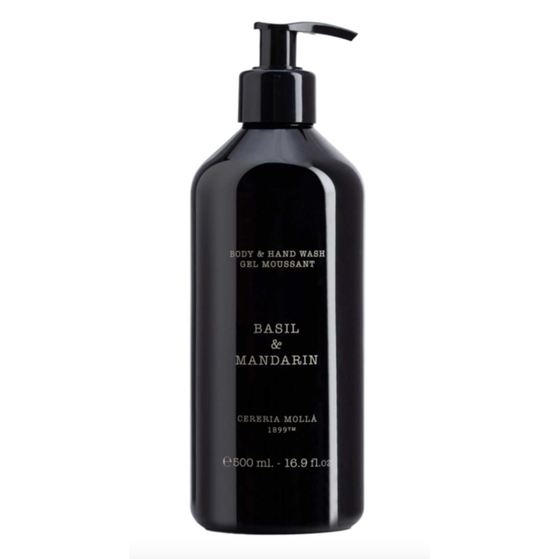 Basil & Mandarin Body & Hand Wash by Cereria Molla