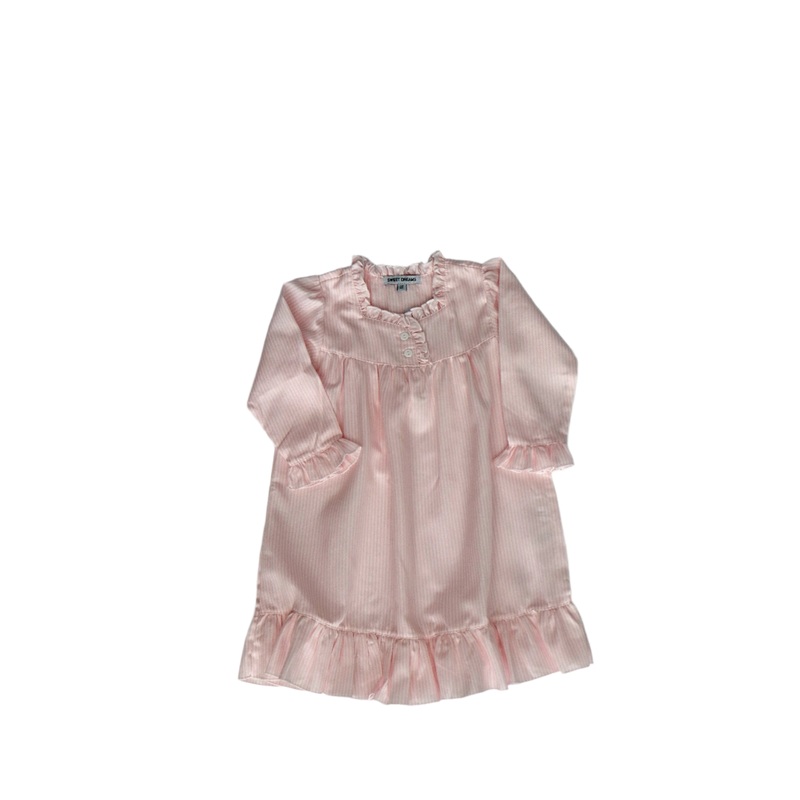Girls’ Pink Stripe Nightgown