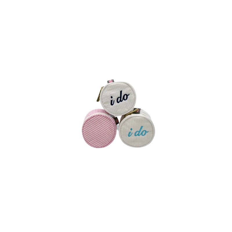 I Do Small Button Pouch