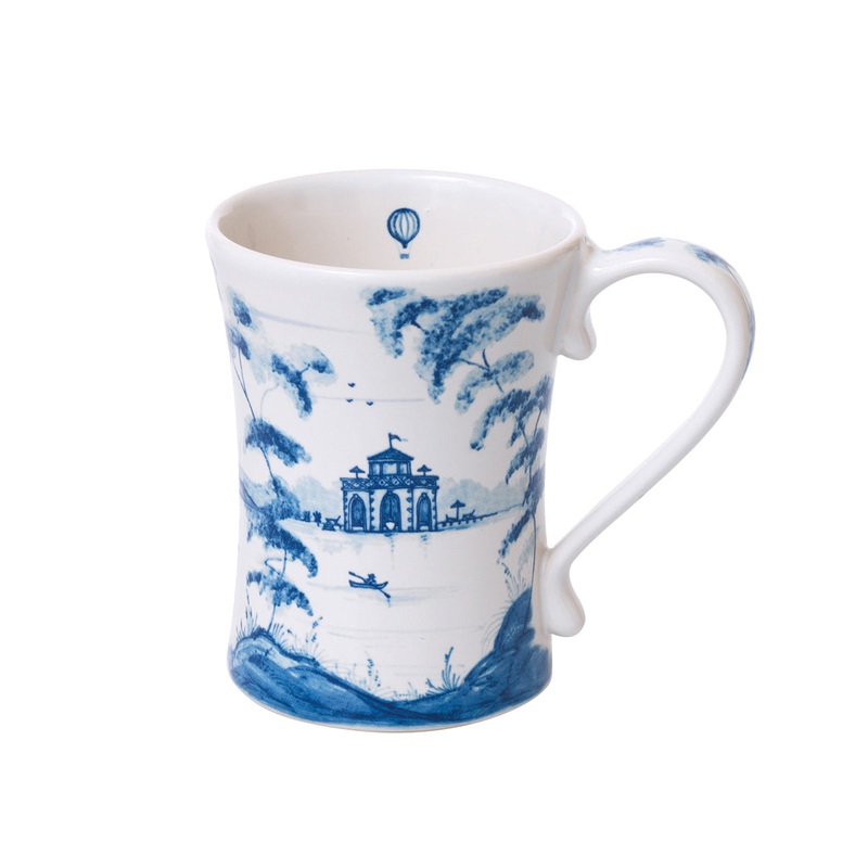 Juliska Country Estate Deft Blue Mug Sporting