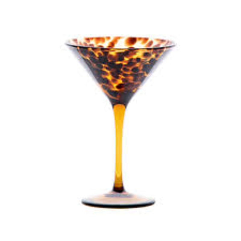 Juliska Puro Tortoiseshell Martini Glass