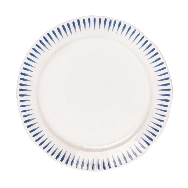 Juliska Sitio Stripe Dinner Plate