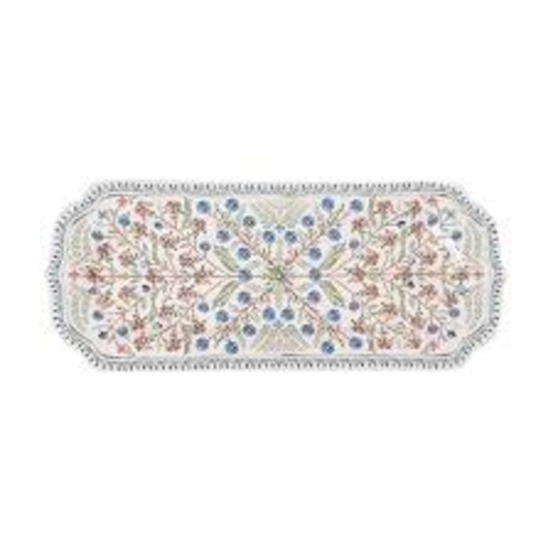 Juliska Villa Sevilla 15 Hostess Tray Chambray