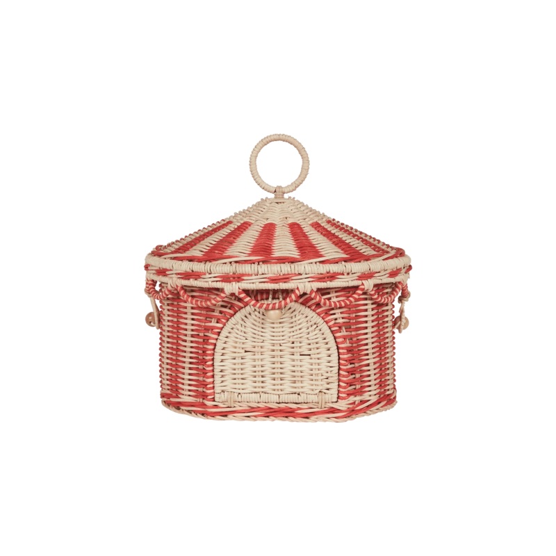 Olli Ella Circus Tent Basket or Purse
