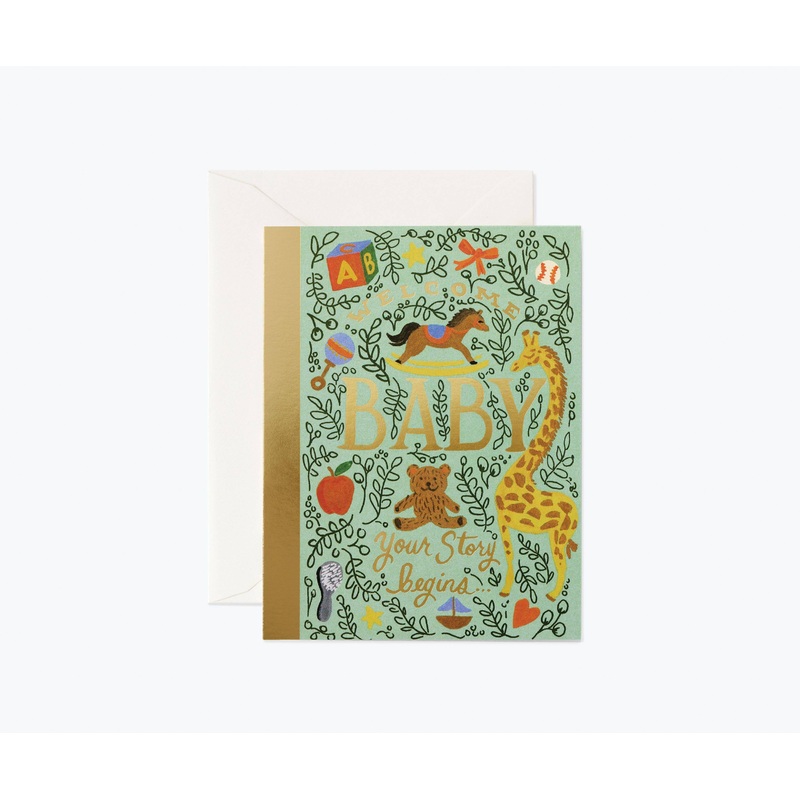 Storybook Baby Card