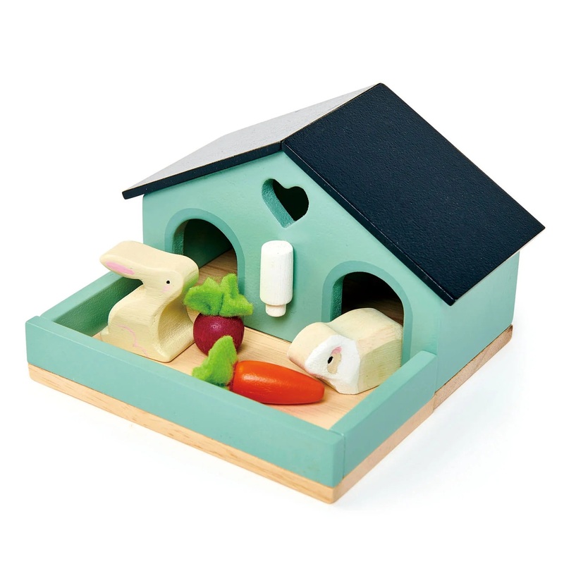 Tender Leaf Toys Dollhouse Pet Rabbit Set