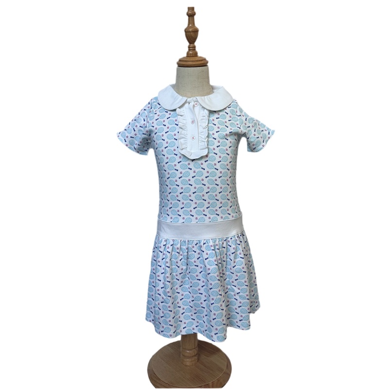 Lila and Hayes Girls Sydney Tennis Match Dress