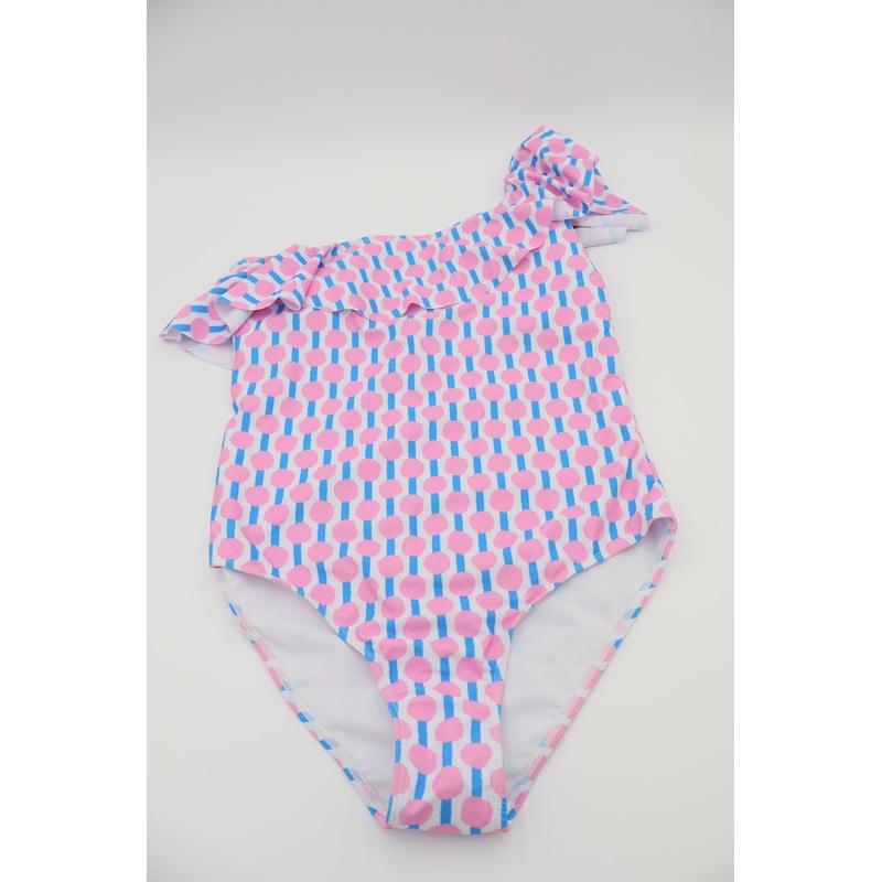 One-Shoulder Swimsuit Women’s in Hello Happiness