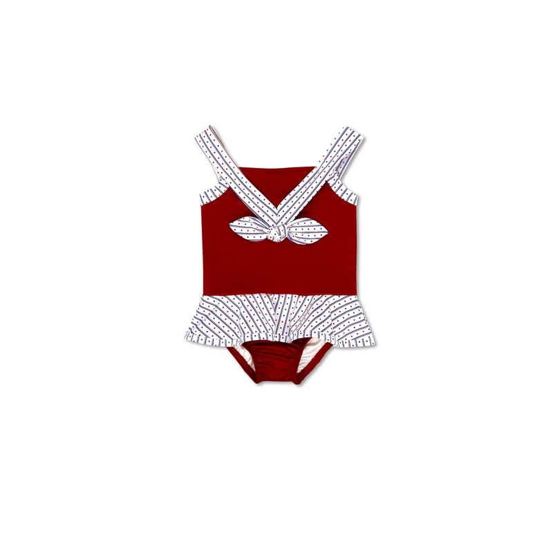 Nora Swimsuit – Relay Red, All American