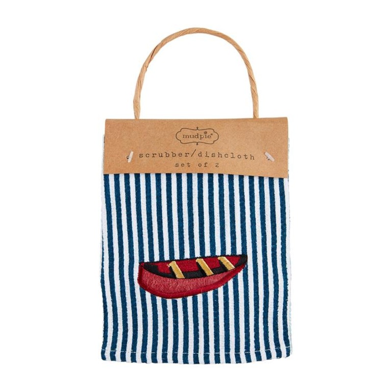 Oar/Canoe Scrub Towel Set