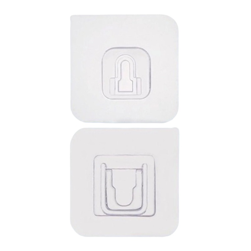 Magic Adhesive Plastic Wall Hooks Heavy Duty Hooks (Pack of 20) – 10 pair