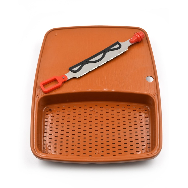 Cut & Wash Box & Tray  Versatile Kitchen Tool for Fruits & Vegetables