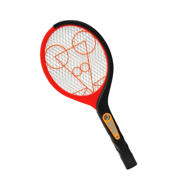 Anti Mosquito Racquet Rechargeable Insect Killer Bat with LED Light