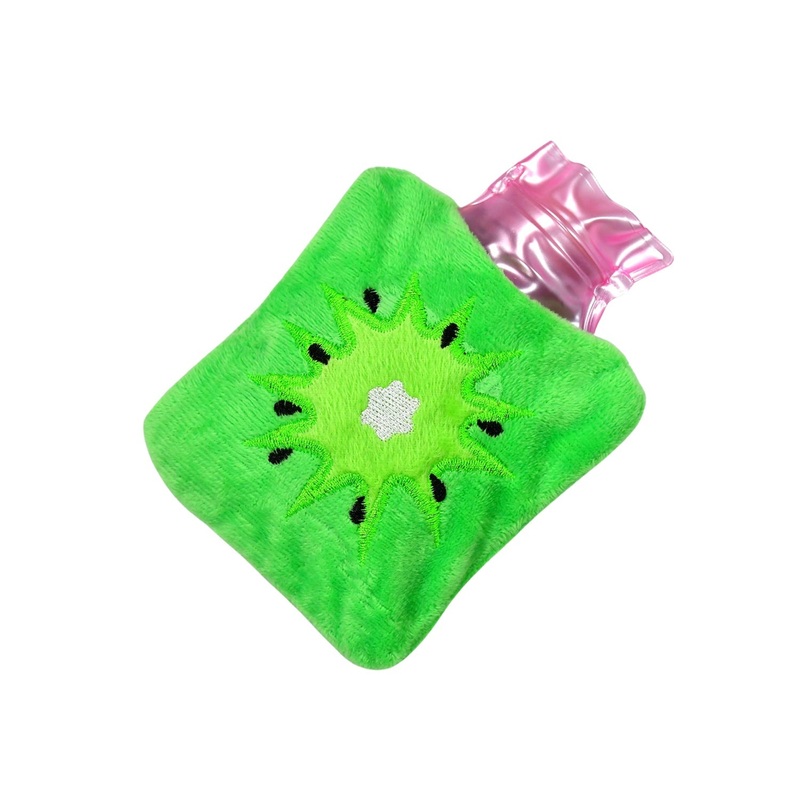 Green Sun Compact Hot Water Bag with Cover  Pain Relief Warmer for Neck, Shoulders, Hands, Feet & Menstrual Cramps