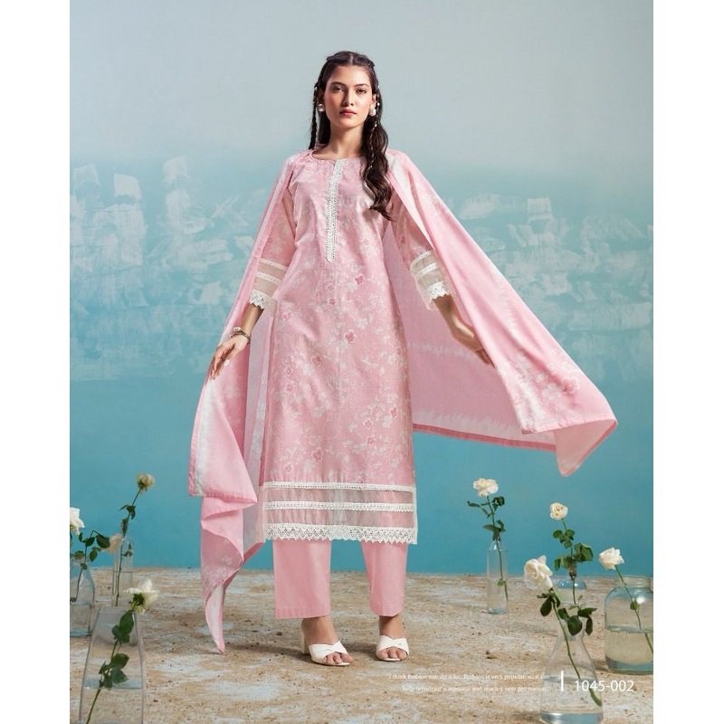 Belizza Flamingo Unstitched Salwar Suit 2