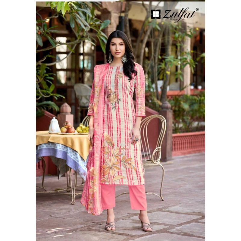 Zulfat Noor Unstitched Salwar Suit 2