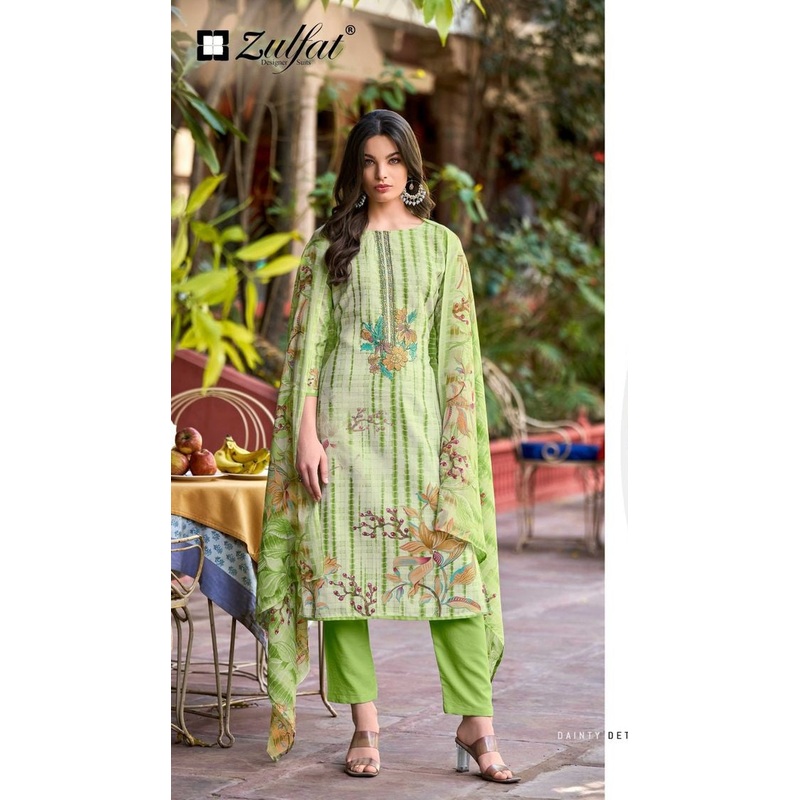 Zulfat Noor Unstitched Salwar Suit 3