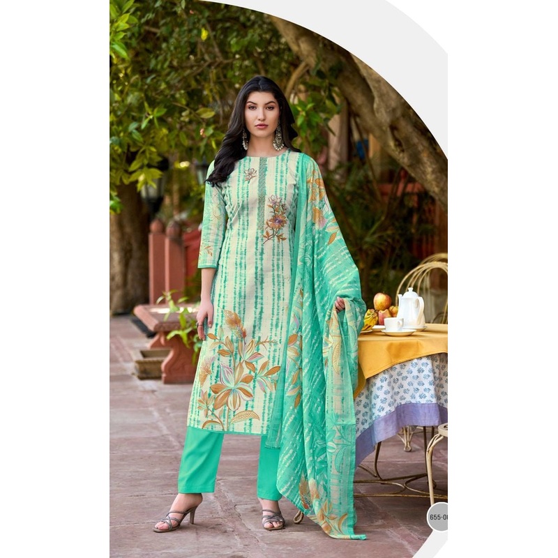 Zulfat Noor Unstitched Salwar Suit 6