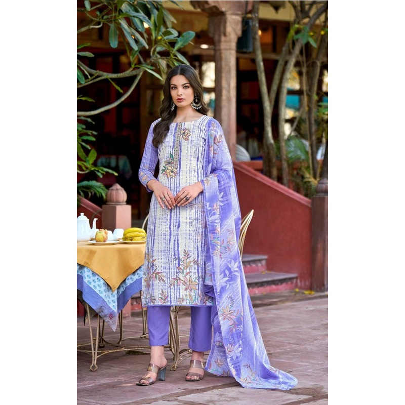 Zulfat Noor Unstitched Salwar Suit 7
