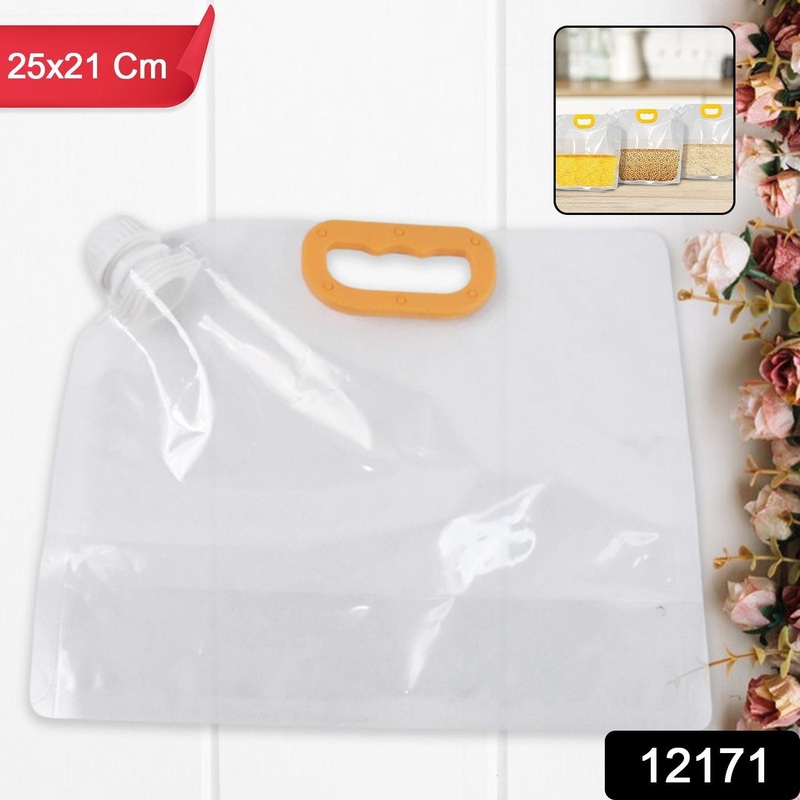 Airtight Refrigerator Storage Bags Food Storage Bag (25×21 Cm / 1 Pc)