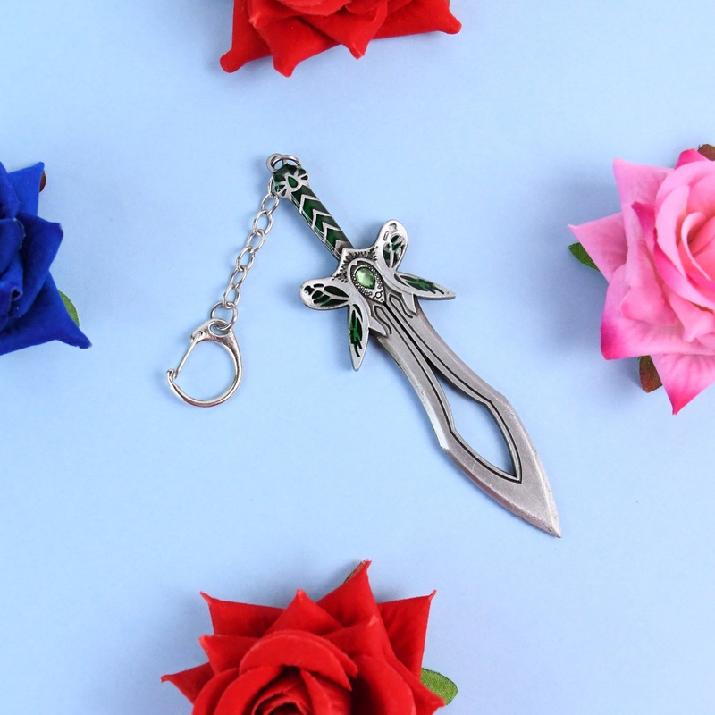 Metal Sword Shape Keychain – Durable & Stylish Accessory (1 Pc)