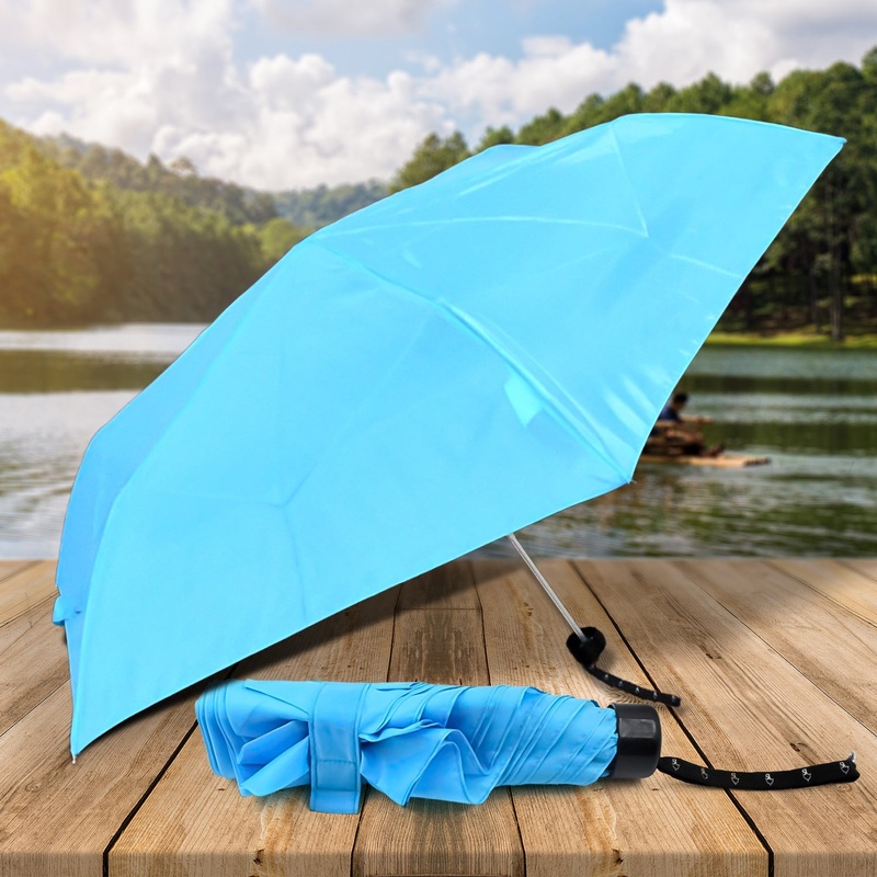 3-FoldUmbrella Summer Sun and Rain ProtectionFoldable Cute Umbrella|| UV Protection Rain Sun Umbrella || Travel Accessories || Umbrella for Children, Girls, and Boys (1 Pc)
