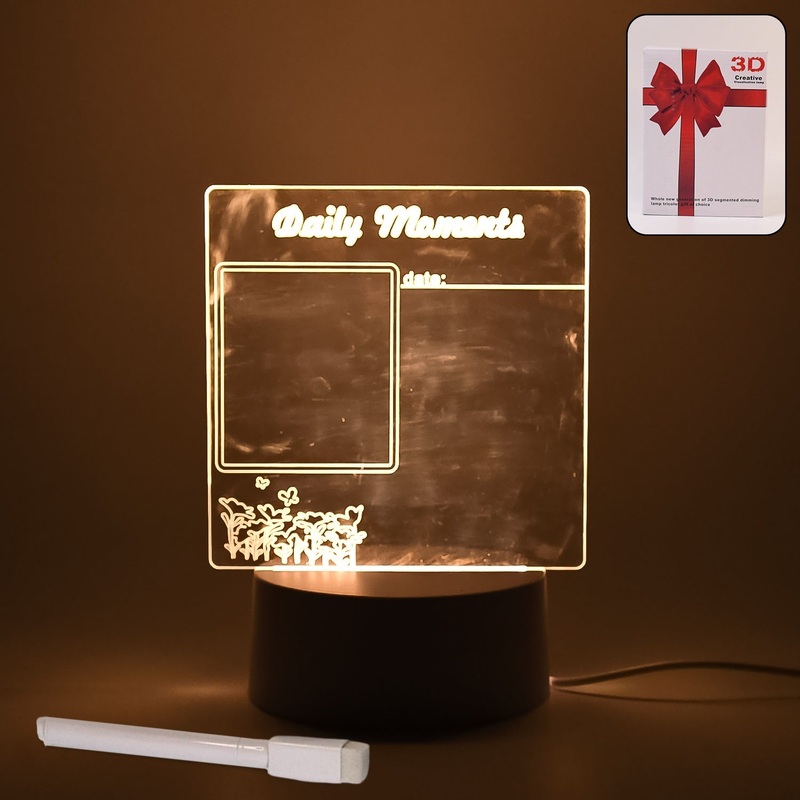 Creative Visualization Lamp 3 DAcrylic Decorative Lamp (1 Pc)