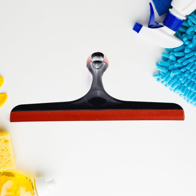 Plastic Kitchen Wiper – Silicone Head for Windows, Glass & Surfaces (1pc)
