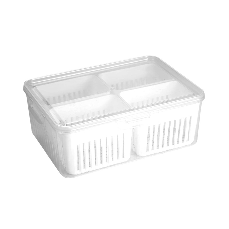 Fridge Storage Box  Freezer & Kitchen Organizer for Vegetables & Food (1 Pc)
