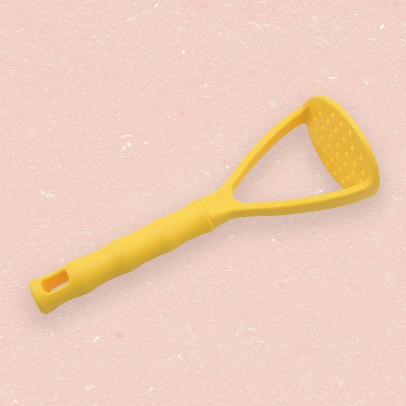 Potato Masher Tool – Heavy Duty Kitchen Utensil for Vegetables & Fruits with Comfort Grip (1 Pc)
