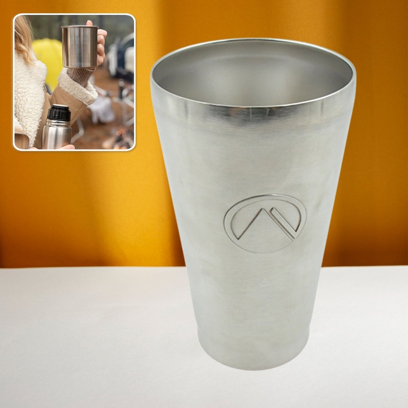 Stainless Steel Vacuum Insulated Travel Mug  Unbreakable Reusable Drinking Glass for Home & Office (1 Pc)