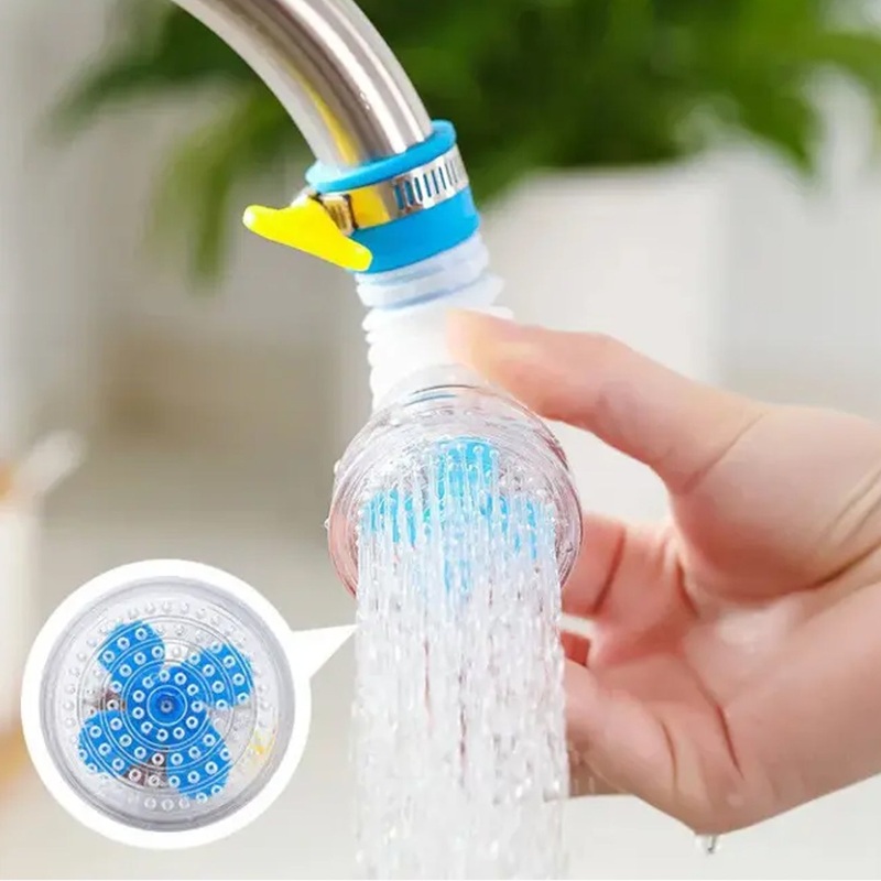 360 Adjustable Faucet Nozzle for Kitchen & Bath (1 Pc, Water-Saving)