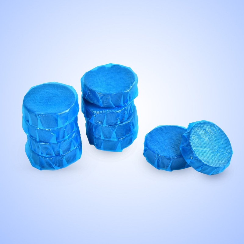 Blue Bubble Toilet Bowl Cleaner  Powerful Decontamination for a Fresh & Durable Bathroom (10pc)
