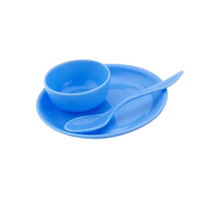 Multipurpose Snack Set 3 pcs – Spoon, Bowl and Dish