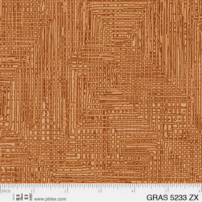 Grass Roots / Grasscloth / Brown