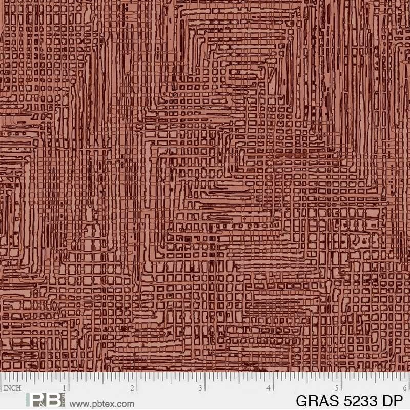 Grass Roots / Grasscloth / Light Burgundy
