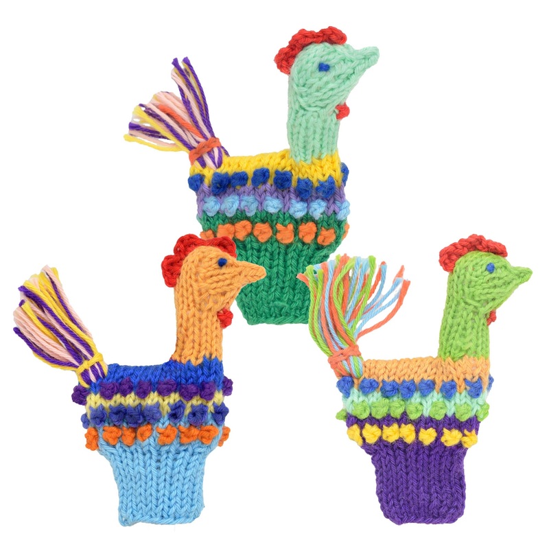 Organic Cotton Finger Puppet