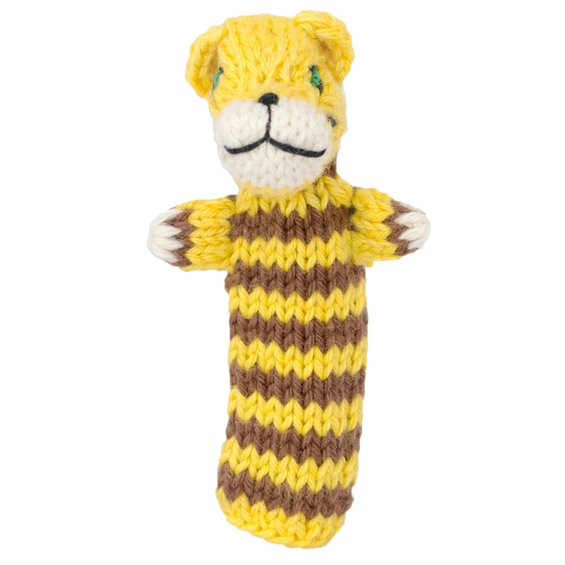 Organic Cotton Finger Puppet for Pretend Play