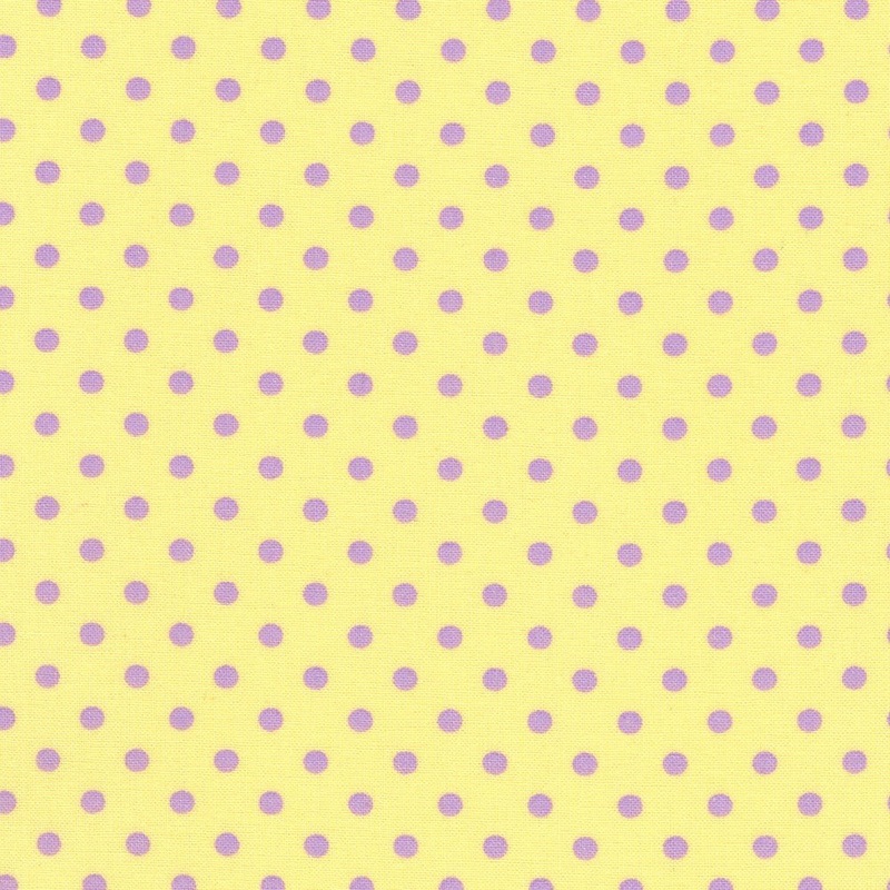 Sevenberry Dots-A-Lot / Yellow & Lilac