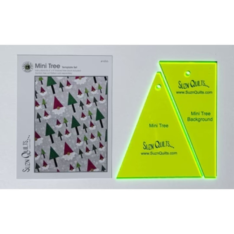 Suzn Quilts Mini Tree Template Set