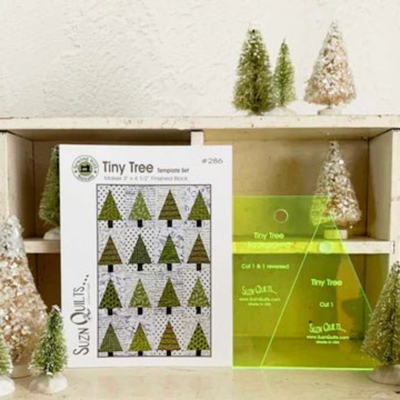 Suzn Quilts Tiny Tree Template Set