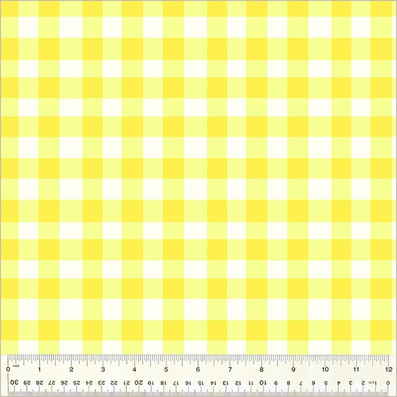 Heather Ross By Hand / Essential Gingham / Lemon