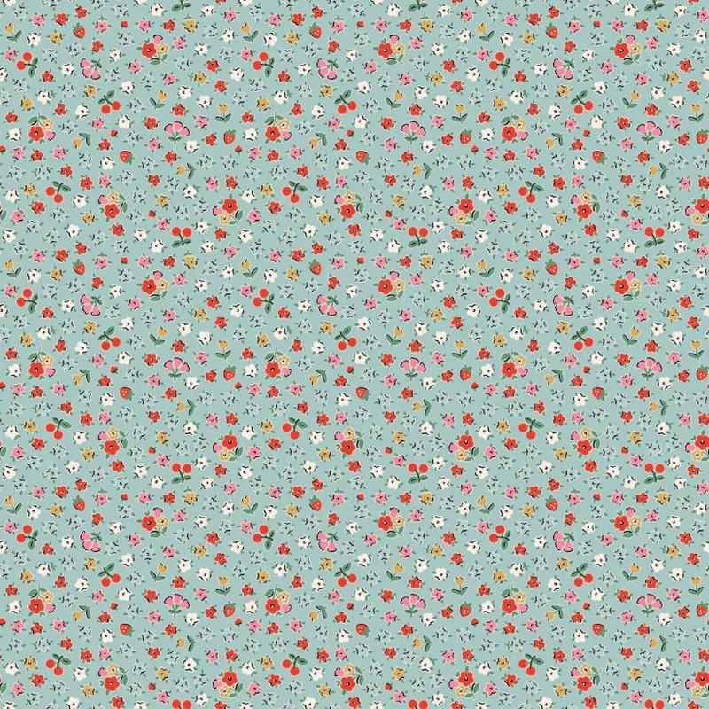 Home Sweet Home / Bitty Blossoms / Blue