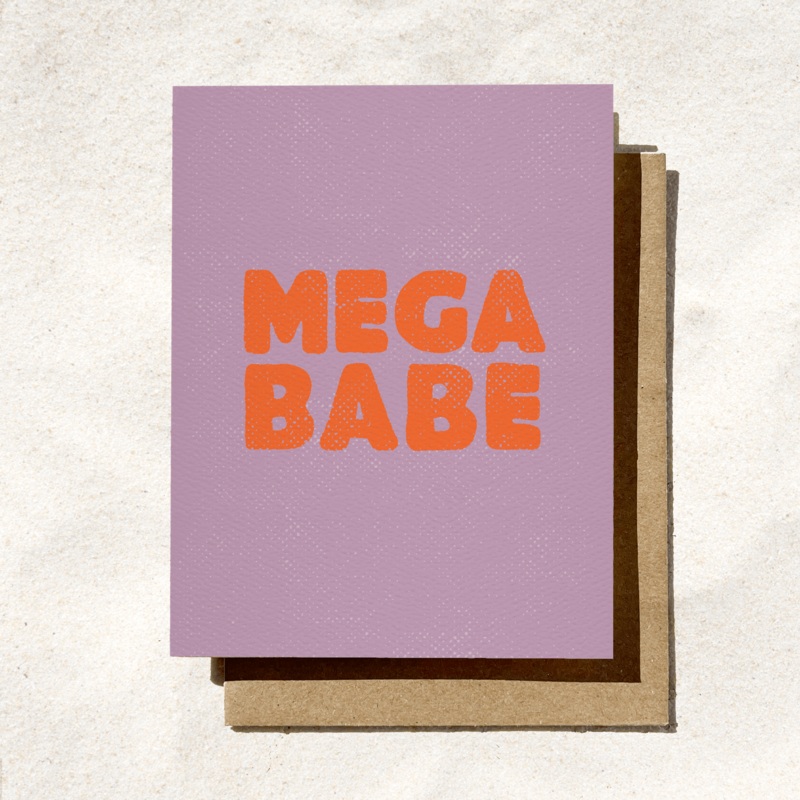 Mega Babe Card