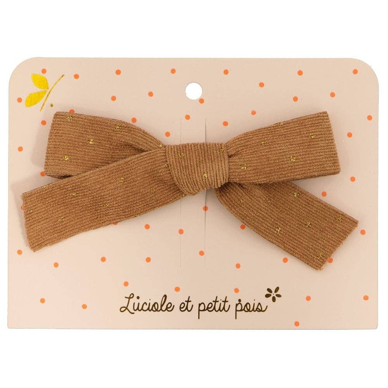 Princess Bow Hair Clip – Hazelnut