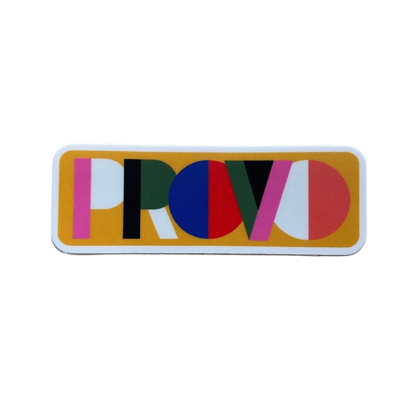 Provo Retro Sticker