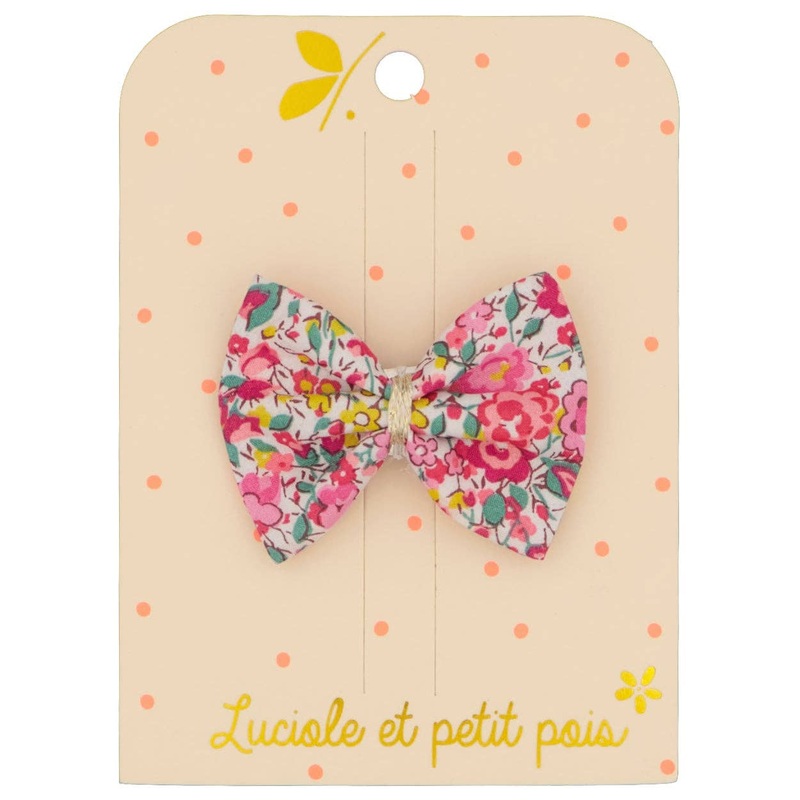 Ribbon Bow Hair Clip – Liberty Betsy Emma & Georgina Hibiscus
