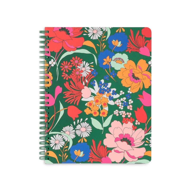 Rough Draft Mini Notebook / Emerald Super Bloom