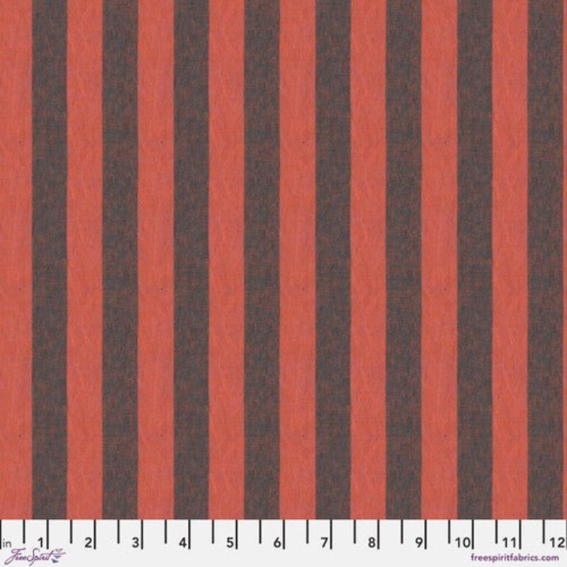 Shot Cotton Wide Stripe / Burn